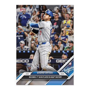 GRADED 10 💥Shohei Ohtani 50/50 2024 MLB TOPPS NOW Card 722 First Ever! Baseball