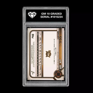 Graded 10 Yoshinobu Yamamoto 2022 Bowman NPB ORIX BUFFALOES Japanese Card Topps Baseball