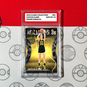 CAITLIN CLARK GM10 Graded 10 2024 Donruss Panini Parallel Foil RC Rookie #R2 Basketball