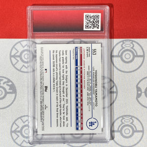 Graded 10 Yoshinobu Yamamoto  2024 All-Star Game 553 Baseball