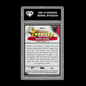 Graded 10 Shohei Ohtani 2025 Topps Series 1 Stars of MLB Insert Dodgers #SMLB-10 Baseball