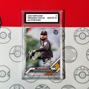 Graded 10 2024 Topps Now FERNANDO TATIS JR All Star SAN DIEGO PADRES Baseball