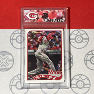 Graded 10 Elly De La Cruz Rookie Card 2024 MLB TOPPS SERIES 2 35th 89B2 Reds RC Baseball