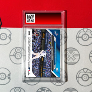 Graded 10 Shohei Ohtani #455  2024 MLB TOPPS NOW Card Dodgers Longest HR Baseball