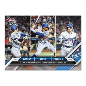 Graded 10 SHOHEI OHTANI MOOKIE BETTS FREEMAN #620 2024 TOPPS NOW Card Baseball