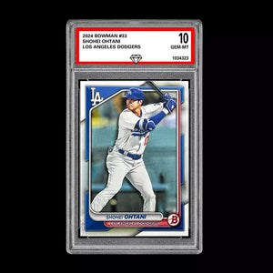 2024 Bowman Shohei Ohtani First 50/50 Season Graded 10 Gem Mint LA Dodgers Baseball