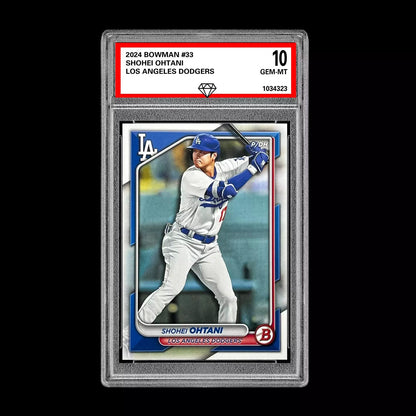 2024 Bowman Shohei Ohtani First 50/50 Season Graded 10 Gem Mint LA Dodgers Baseball