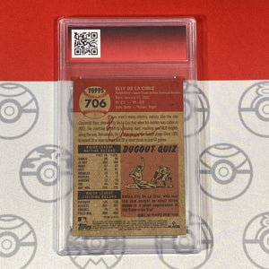 Graded 10 Elly De La Cruz Rookie Card 2024 MLB TOPPS Living 706 Cincinnati RC Baseball