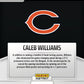 Graded 10 Caleb Williams #13 RC Rookie 2024 Panini Instant Chicago Bears Football