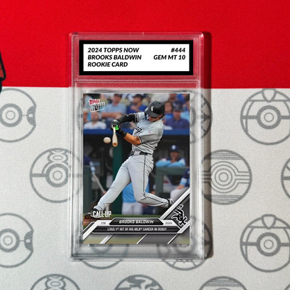 Graded 10 Brooks Baldwin 2024 TOPPS NOW Card 444 CALL-UP 1st RC Rookie Baseball