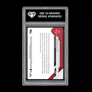 Graded 10 Kristian Campbell RC Rookie Red Sox Debut 2025 Topps NOW 11  Baseball