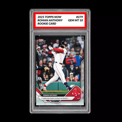 Graded 10 Roman Anthony Call-Up Red Sox Debut 2025 Topps NOW Card 279  Baseball