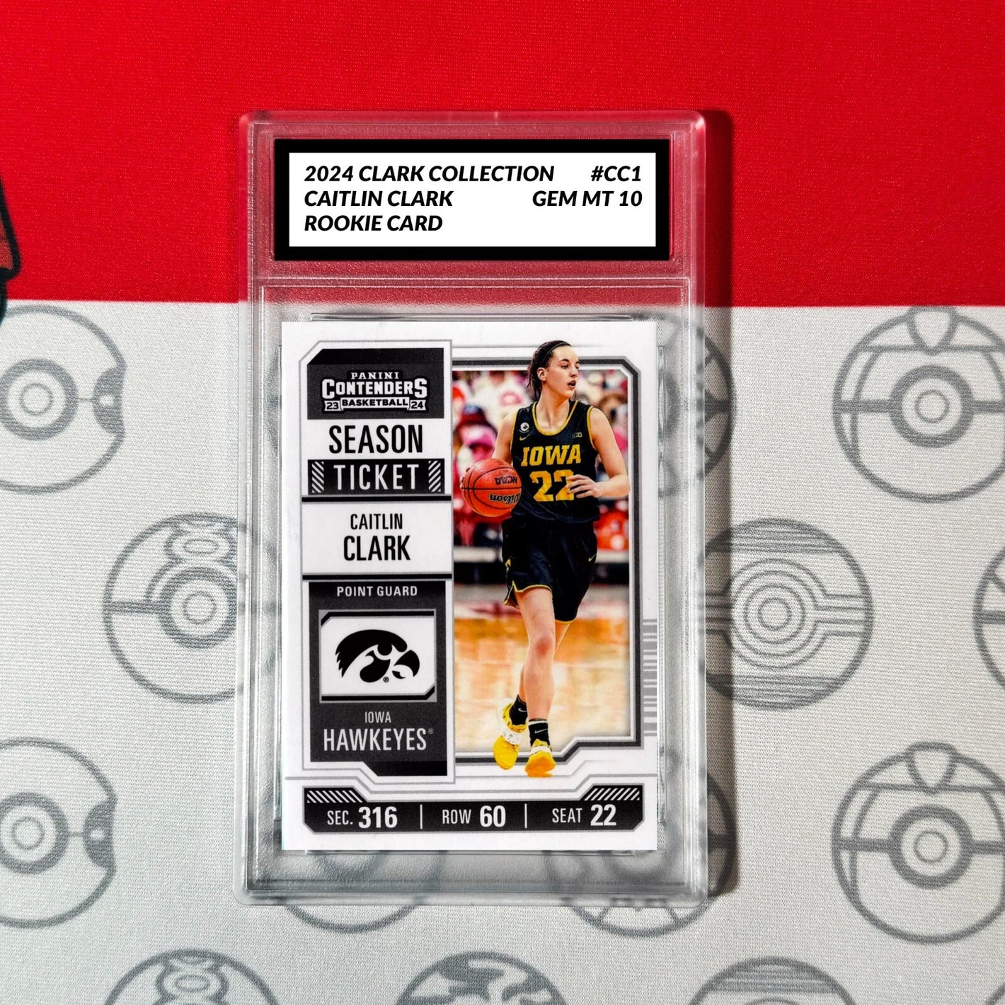 Graded 10 2024 Donruss Caitlin Clark Rookie Card RC Collection #CC1 Basketball