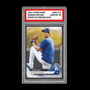 Graded 10 Shohei Ohtani 2025 Topps Now Road to Opening Day #OD-271  Baseball