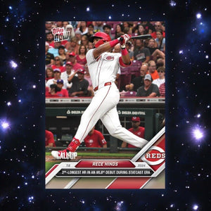 Graded 10 Rece Hinds 2024 MLB TOPPS NOW Card #401 Call Up RC Rookie Card Baseball,Football