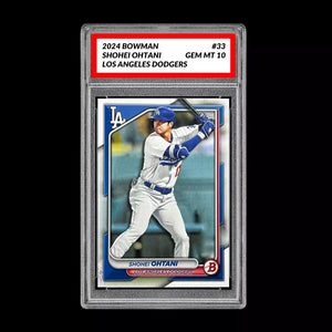 2024 Bowman Shohei Ohtani First 50/50 Season Graded 10 Gem Mint LA Dodgers Baseball