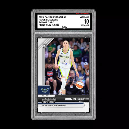 Graded 10 Paige Bueckers #1 2025-26 Panini Instant RC Rookie Card -  Basketball