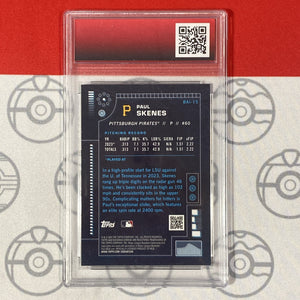 Graded 10 Paul Skenes RC Rookie #BAI-15 2024 Bowman Chrome Pirates Gem Mint Baseball