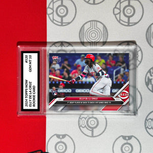 Graded 10 Elly De La Cruz #520 RC Rookie 2024 MLB TOPPS NOW Card Cincinnati Reds Baseball,Football