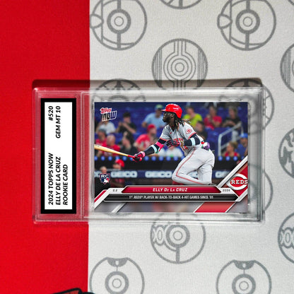 Graded 10 Elly De La Cruz #520 RC Rookie 2024 MLB TOPPS NOW Card Cincinnati Reds Baseball,Football