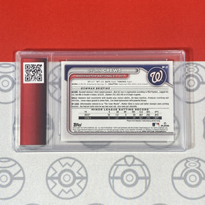 Graded 10 Dylan Crews 1st Bowman Card 2024 MLB TOPPS BP-23 Washington RC Baseball