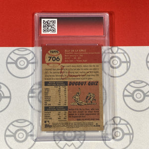 Graded 10 Elly De La Cruz Rookie Card 2024 MLB TOPPS Living 706 Cincinnati RC Baseball