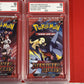 Graded 10 2025 Destined Rivals Art Set Of 4 Sealed Booster Card Pack Team Rocket