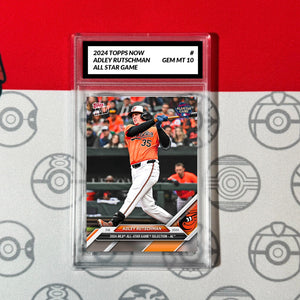 Graded 10 2024 Topps Now ADLEY RUTSCHMAN All Star ORIOLES Baseball