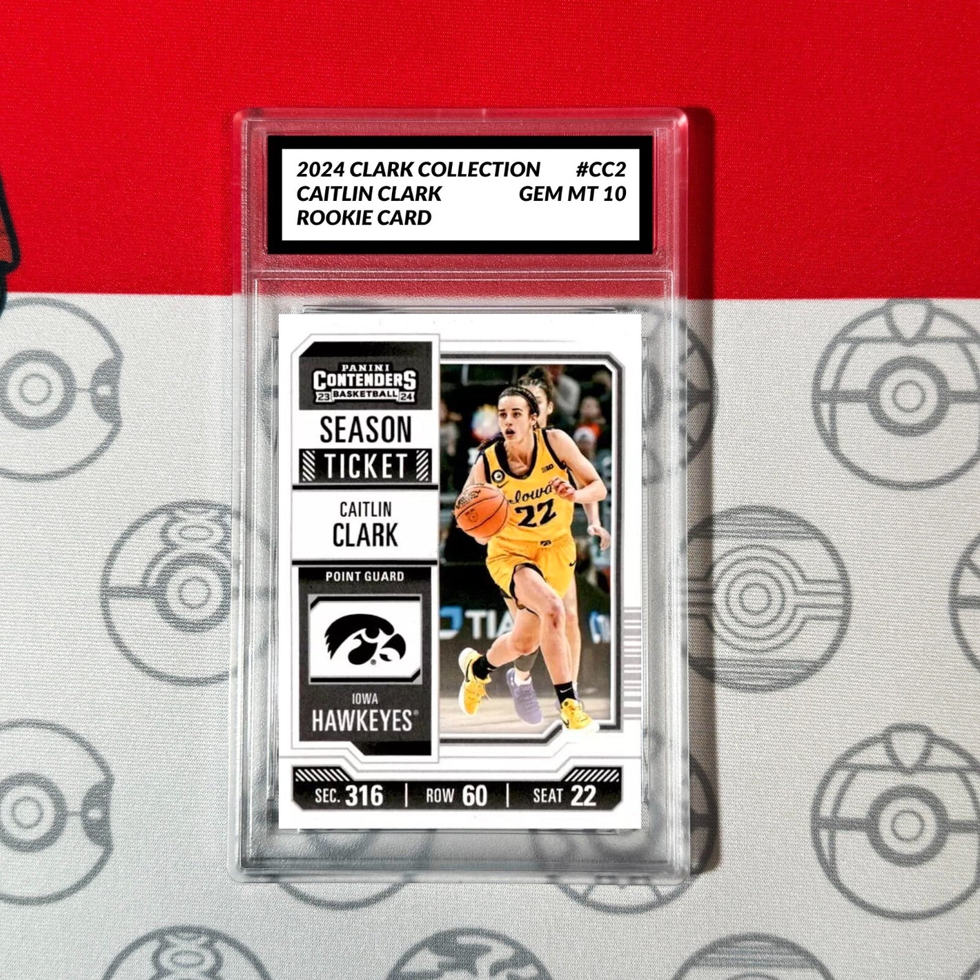 Graded 10 2024 Donruss Caitlin Clark Rookie Card RC Collection #CC2 Basketball