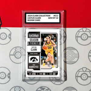Graded 10 2024 Donruss Caitlin Clark Rookie Card RC Collection #CC2 Basketball