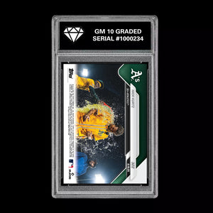 Graded 10 Nick Kurtz - 2025 TOPPS NOW #322 RC Rookie Oakland Athletics Baseball