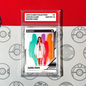 Graded 10 Caitlin Clark Rookie Card RC 2024 Panini Donruss Clark Collection #1 Basketball