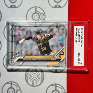 Graded 10 2024 Topps NOW Paul Skenes Rookie Card #407 Pirates RC Baseball