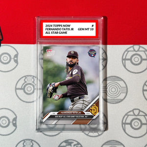 Graded 10 2024 Topps Now FERNANDO TATIS JR All Star SAN DIEGO PADRES Baseball
