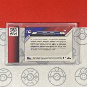 Graded 10 Paul Skenes Vs Shohei Ohtani Rookie Card 2024 MLB TOPPS NOW 264 RC Baseball