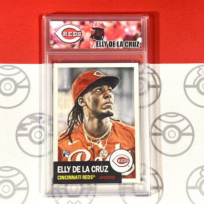 Graded 10 Elly De La Cruz Rookie Card 2024 MLB TOPPS Living 706 Cincinnati RC Baseball