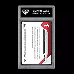 Graded 10 Kyle Schwarber - 2025 TOPPS NOW #434 All Star Game MVP Phillies Baseball
