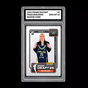 Graded 10 Paige Bueckers Draft 1st RC Rookie Card 2025 Panini Instant  Basketball