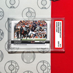 Graded 10 Rome Odunze 14 RC Rookie Card 2024 Panini Instant Bears Football