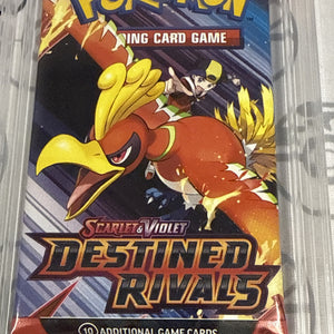Graded 10 2025 Destined Rivals Ethan’s Ho-oh Art Sealed Booster Cards Pack