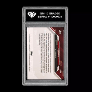 2024 Jayden Daniels RC TOPPS NOW Rookie Card #D-2 NFL Draft Washington Graded 10 Football