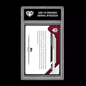 Graded 10 Fernando Mendoza RC Rookie Card 2025-26 Bowman U Topps Now #17  Football