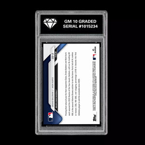 Graded 10 DRAKE BALDWIN /NICK KURTZ  ROY 2025 Topps Now #OS-2 Presale Baseball