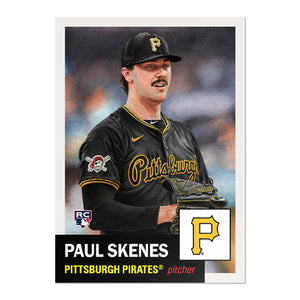 Graded 10 PAUL SKENES #768 RC Pittsburgh Pirates 2024 Topps Living Card Baseball