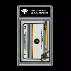 GRADED 10 2022 BOWMAN NPB KAZUMA OKAMOTO #41  BLUE JAYS PROSPECT Baseball