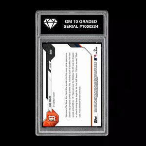 Graded 10 2026 Topps Now Max Clark Call Up Rookie Card  RC #505 Tigers PRESALE Baseball