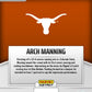 Graded 10 ARCH MANNING #AMA RC Rookie Card 2024 Panini Instant NIL Football
