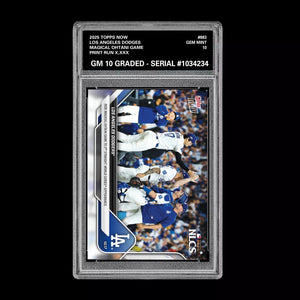 Graded 10 2025 Topps Now Shohei Ohtani Dodgers World Series 10/17 #883 Presale Baseball