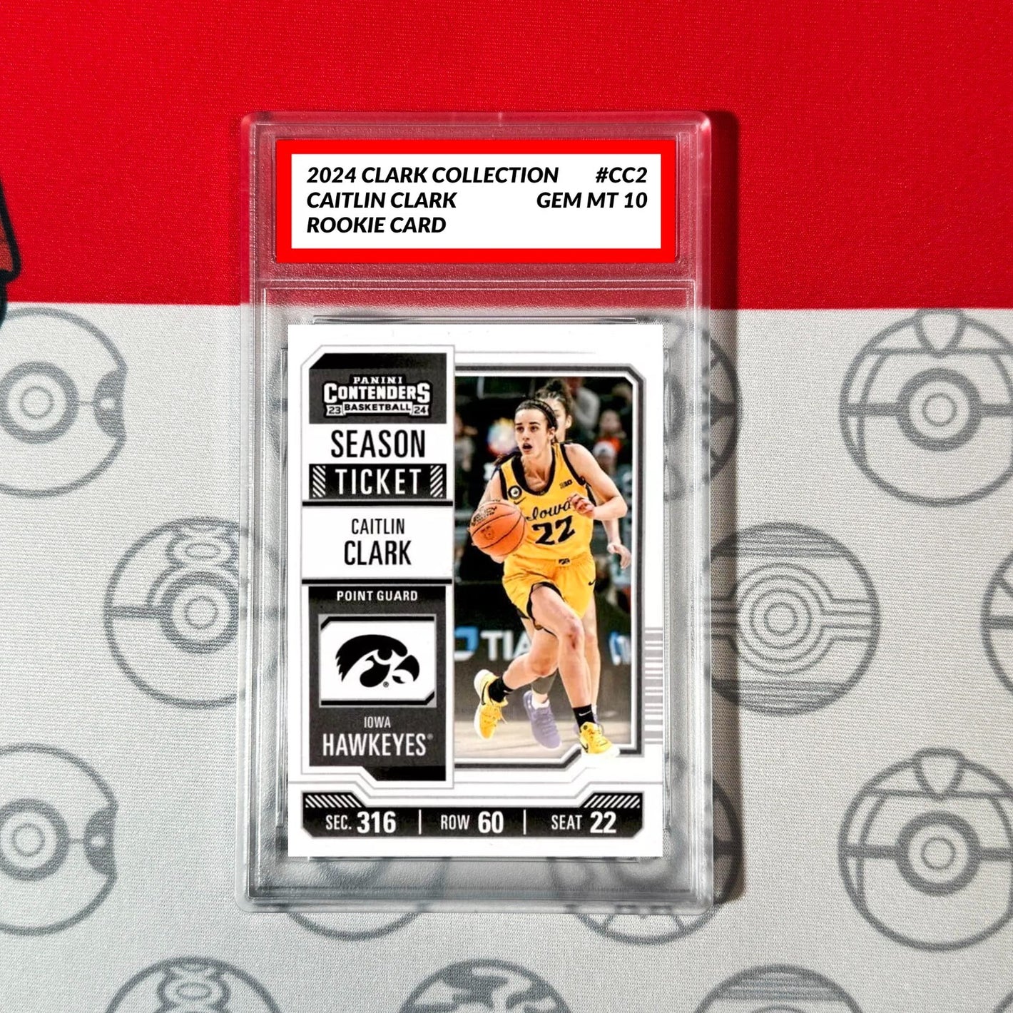 Graded 10 2024 Donruss Caitlin Clark Rookie Card RC Collection #CC2 Basketball
