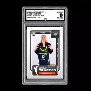 Graded 10 Paige Bueckers Draft 1st RC Rookie Card 2025 Panini Instant  Basketball
